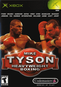Mike Tyson Boxing Xbox US box art
